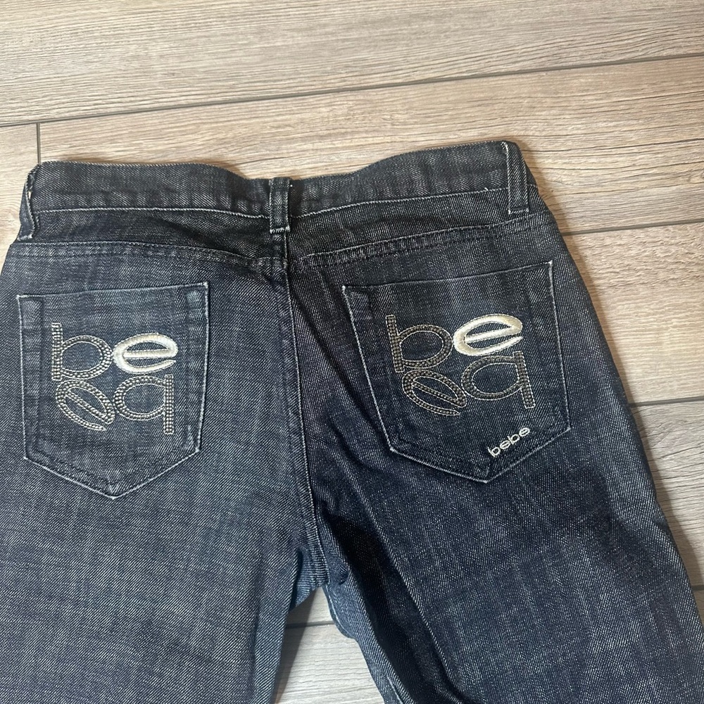 BEBE - jeans: rhinestone